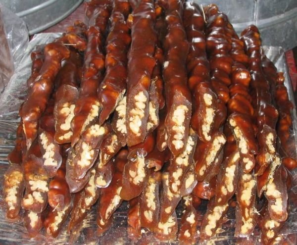 cevizli sucuk, dökme cevizli sucuk